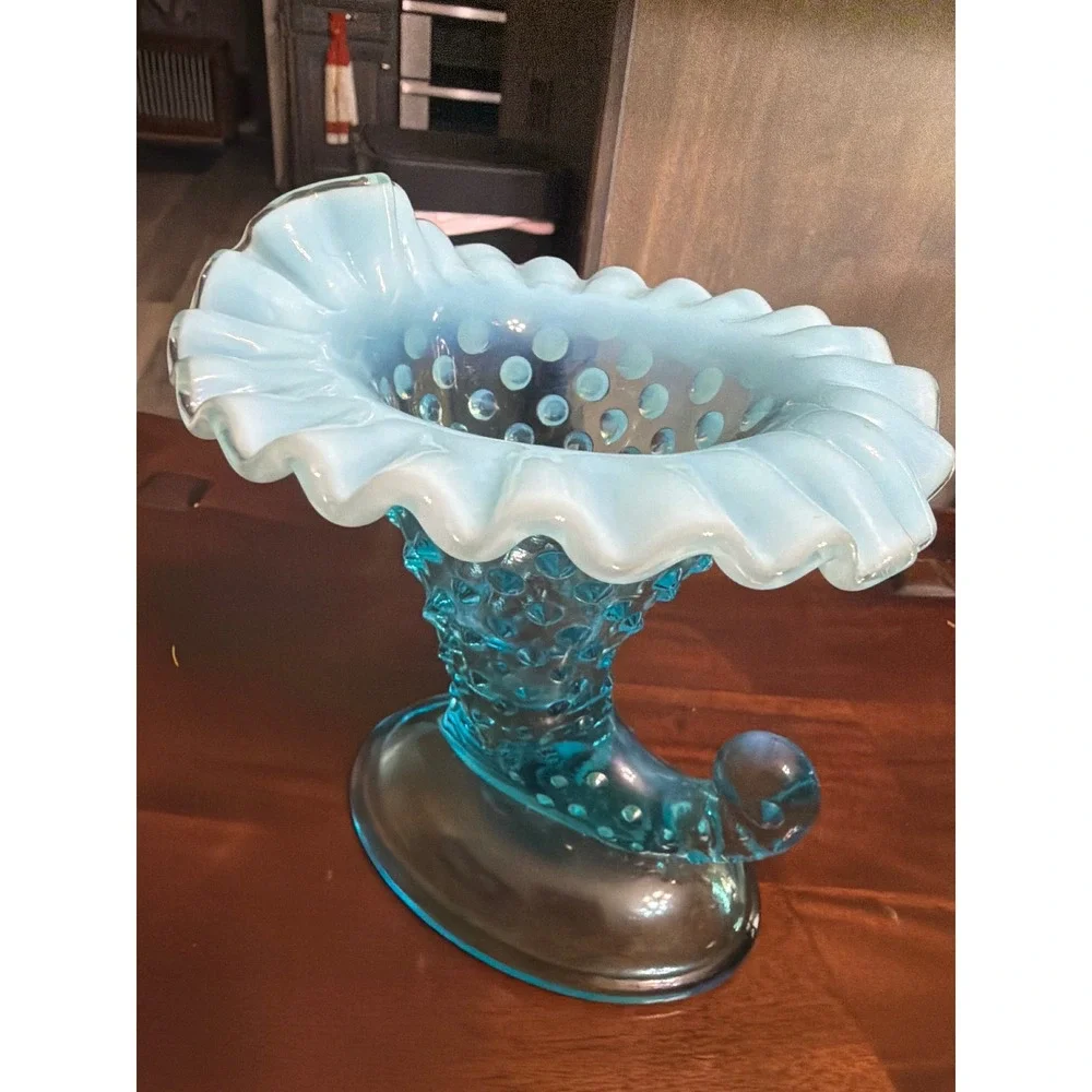 Fenton blue opalescent